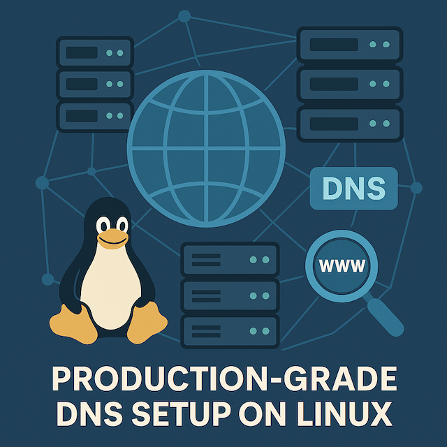 Setting Up a Production-Grade DNS Server on Linux Using BIND